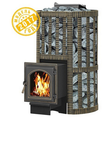 Чугунная банная печь Ураган Ковка 22 (270)
