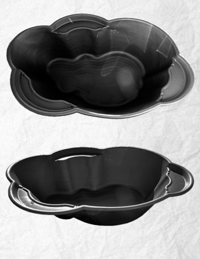 Пруд декоративный садовый 4150 литров 410*210*94 см