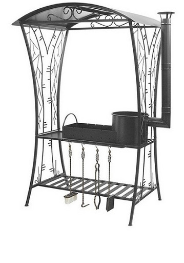 Мангал Везувий "Березка"