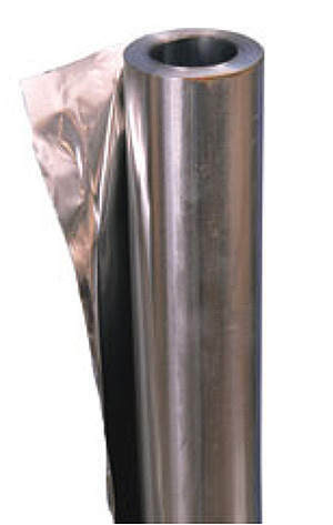 Фольга алюминиевая 80 мкм, рулон 10 кв.м, 1м ширина