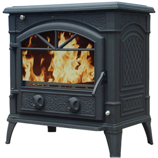 Печь-камин чугунная HAROLD