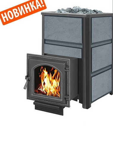 Чугунная печь для бани Легенда 22 (270) Талькохлорит