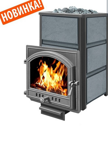 Чугунная печь для бани Легенда 28 (205) талькохлорит