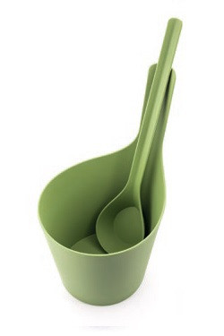 Комплект для сауны PISARA, зелёный RENTO