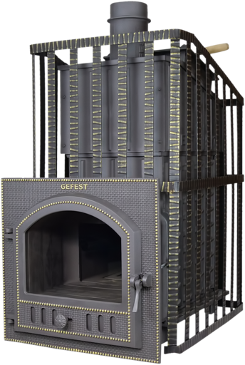 Печь банная Гефест Ураган ПБ-02 ПС 35 м3