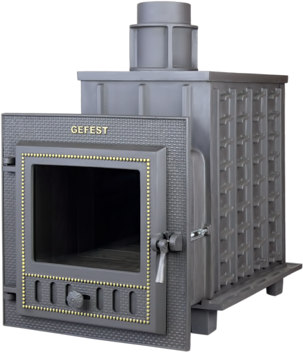 Чугунная банная печь ПБ-03 M Гефест до 25м3