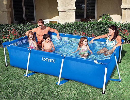 Бассейн каркасный 300*200*75 см Intex Rectangular Frame 28272
