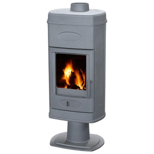 Печь Hana серая