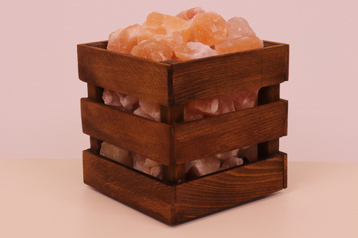 Солевая лампа «Кубический кристалл»