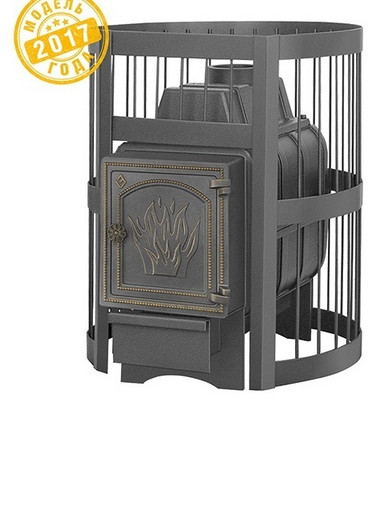 Печь для бани Везувий Легенда Стандарт 16 ДТ-4 (без выносного тоннеля)