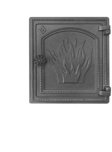 Дверка каминная ВЕЗУВИЙ ДТ-4 (Антрацит)