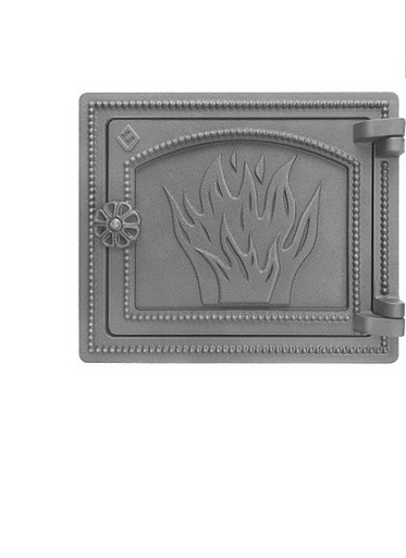 Дверка каминная ВЕЗУВИЙ ДТ-3 (Не крашенная)