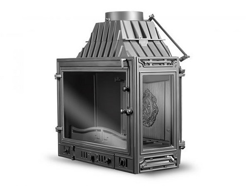 Топки каминные Kaw-Met W( 2 стекла, левое)