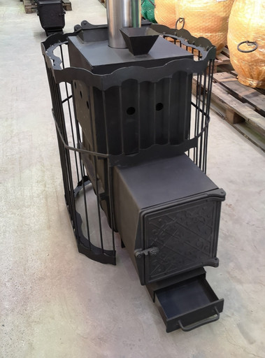 Печь для бани Классика Ураган 22 ВТК чугунная