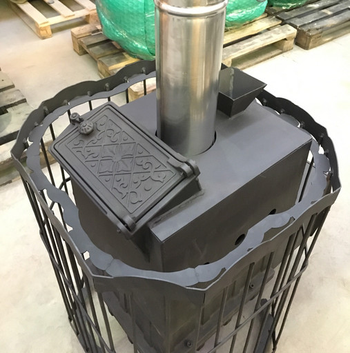 Печь для бани Классика Ураган 22 КТК чугунная