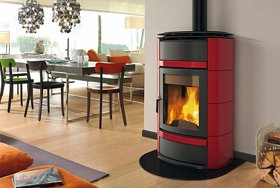 Печь-камин Norma Idro D.S.A  La Nordica с водяным контуром