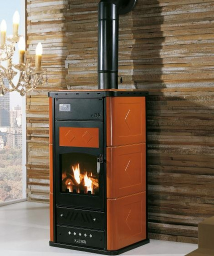 Печь-камин Belvedere 30 Klover	с водяным контуром