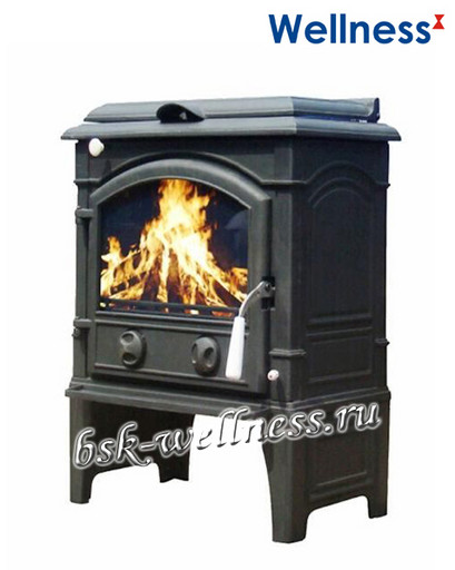 Печь-камин Torino Grand LK чугунная
