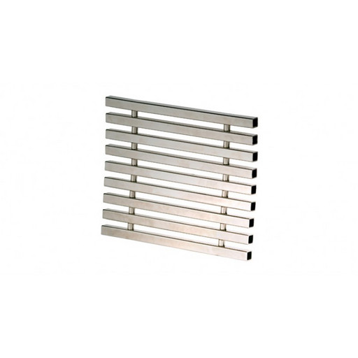 Решетка перелива 195*35мм нерж. сталь