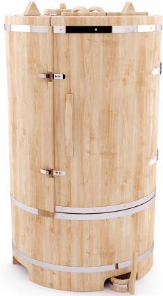 Кедровая фитобочка круглая Гигант