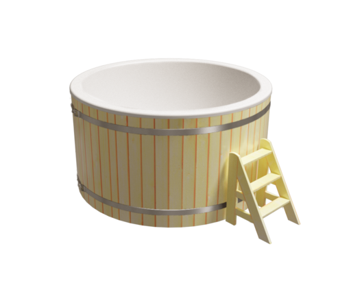 Купель Классик композитная круглая 195х110 см