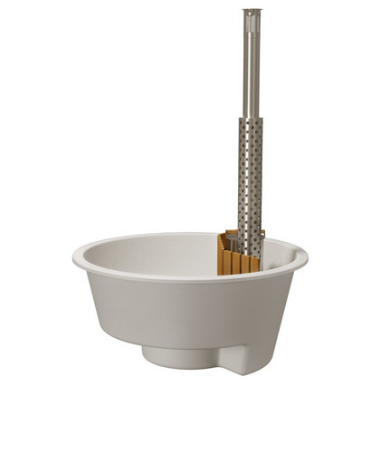 Купель Терраса композитная круглая 220*110см