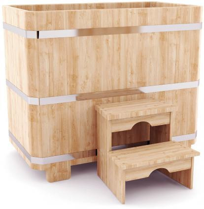 Купель прямоугольная 780*1200*h1200