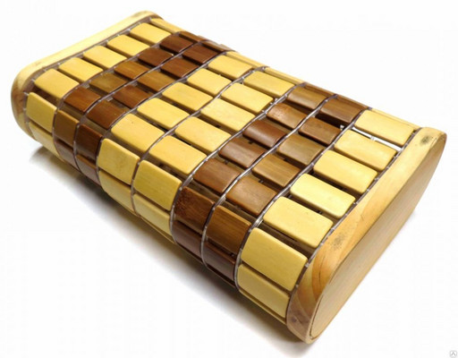 Подголовник амортизируемый, бамбук