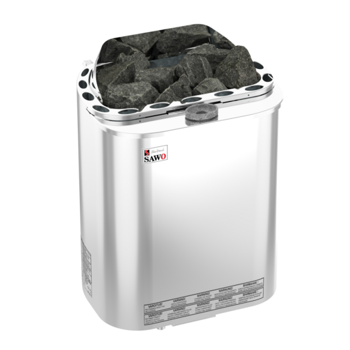 Электрические печи Sawo Scandia Combi SCAC-NS-Z навесные с парогенератором, с выносной панелью управления от 6,0 до 9,0 кВт