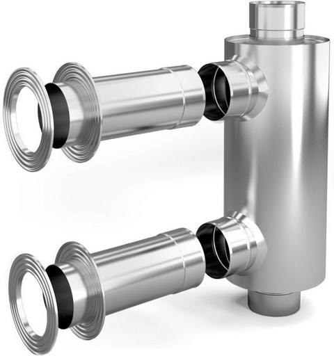 Отопитель натрубный AISI 409/430 на одно помещение