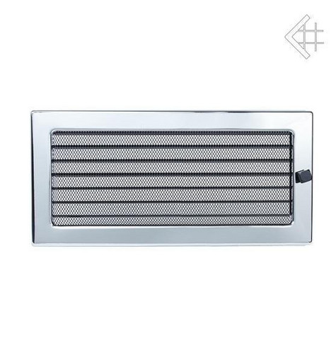 17х37 никелированная с жалюзи