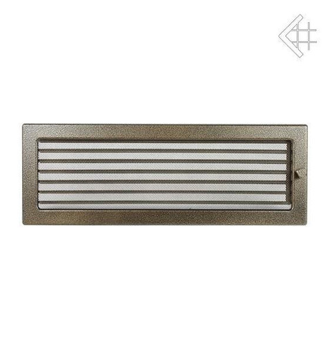 17х49 черная/латунь пористая с жалюзи