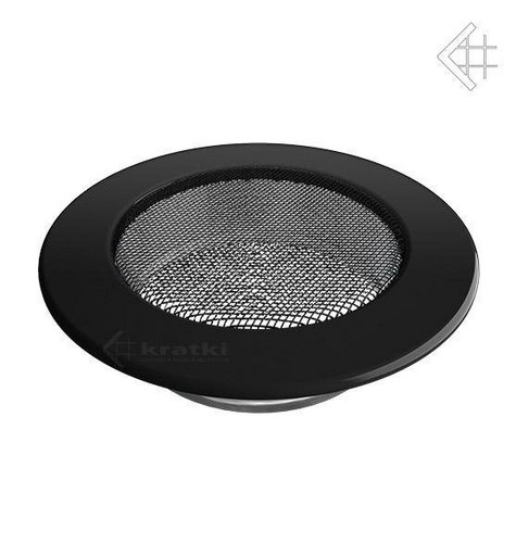 КРУГЛАЯ черная д.125