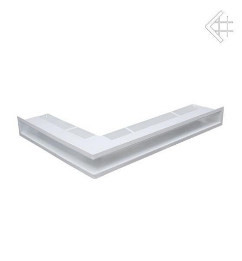 Люфт угловая правая белая 90