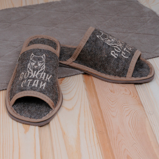 Тапочки открытые "Вожак стаи" муж.