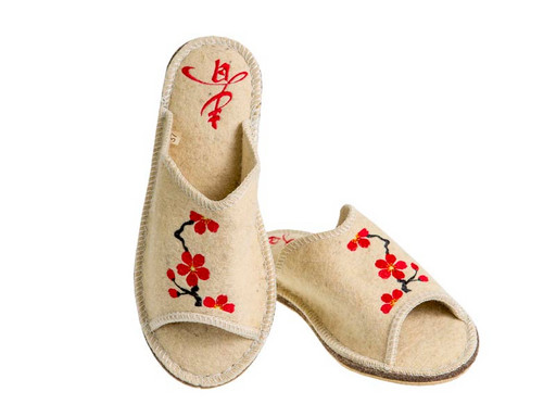 Тапочки открытые "Сакура" жен.