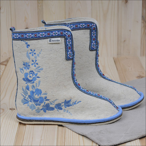 Бурочки высокие "Гжель" жен.