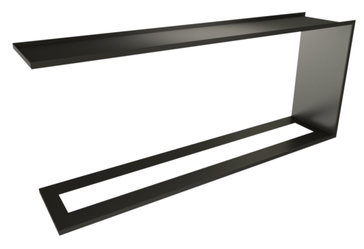 Встраиваемый торцевой сквозной очаг Standart 1400 (ZeFire)