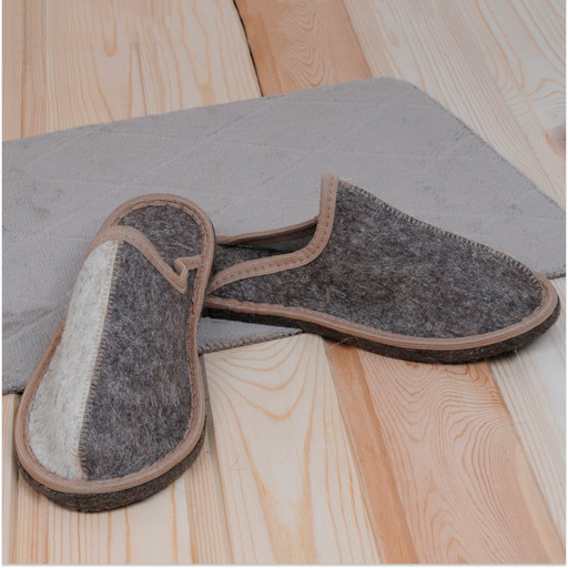 Тапочки закрытые "День-ночь" унисекс