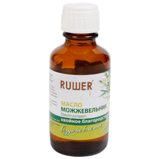 Можжевеловое масло 25мл. "Рушер"