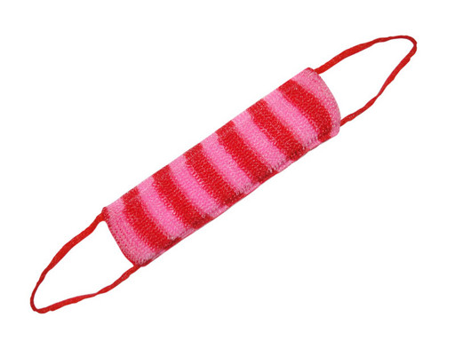 Мочалка (40*11см) с поролоном полосатая М17