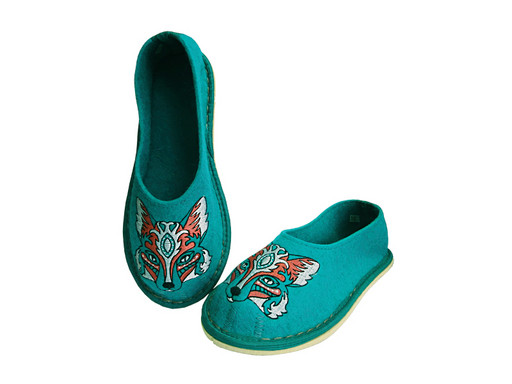 Тапочки-балетки "Лиса"