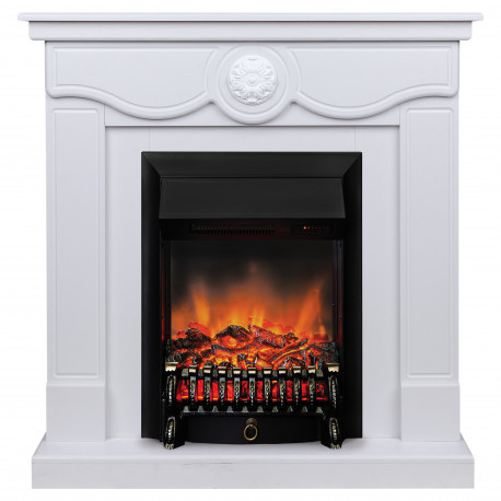 Электрокамин Aurora WT с очагом Fobos Lux BL S