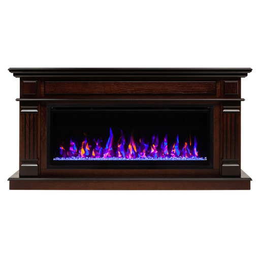 Электрокамин Islandia 42 BV AO с очагом Saphir 42