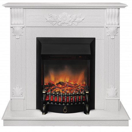 Электрокамин Ottawa WT с очагом Fobos Lux BL