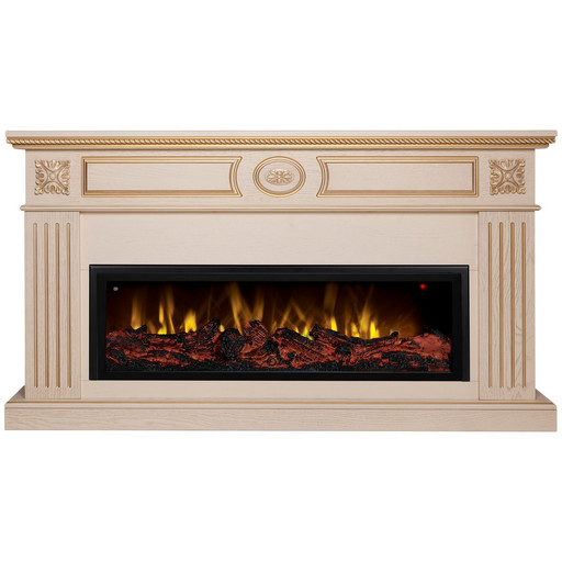 Электрокамин Siena 42 BV WT с очагом Beverly 1000