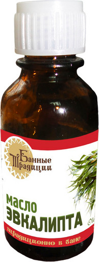 Масло эвкалипта 15мл. "Банные Традиции"
