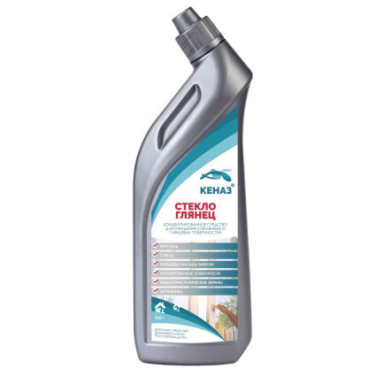 Концентрированное средство Kenaz "Стекло глянец" 0,8 л