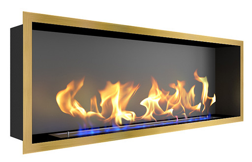 Биокамин Flagman 1300 латунный (Zefire)