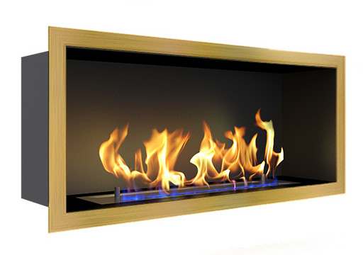 Биокамин Flagman 700 латунный (Zefire)